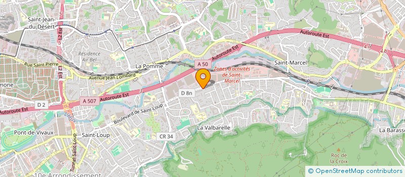 localisation de l'entreprise INSEMES à MARSEILLE