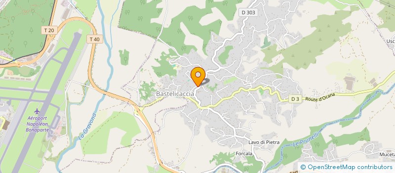 localisation de l'entreprise INSEMU à BASTELICACCIA