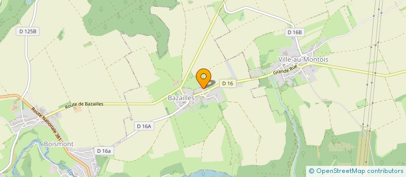 localisation de l'entreprise INSER@CTION  BAZAILLES