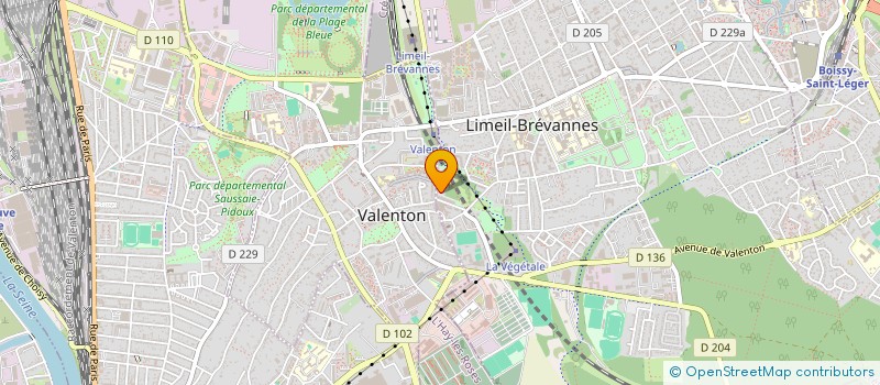 localisation de l'entreprise INSER-ECO INTERNATIONAL  LIMEIL-BREVANNES