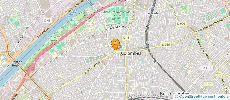 localisation de l'entreprise INSER'TOIT à COLOMBES