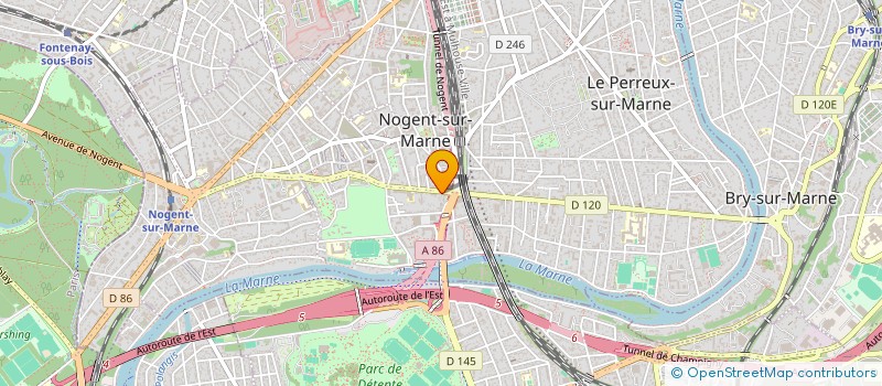 localisation de l'entreprise INSERHOME 123 à NOGENT-SUR-MARNE