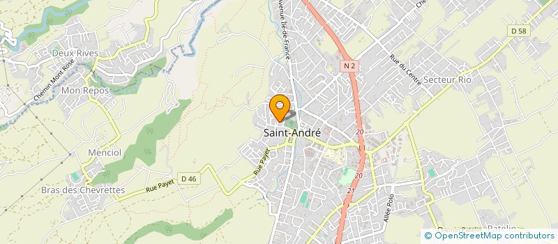 localisation de l'entreprise INSERT ECONOMIE MULTI-PLUS à SAINT-ANDRE