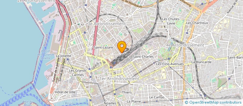 localisation de l'entreprise INSERT.I.C à MARSEILLE