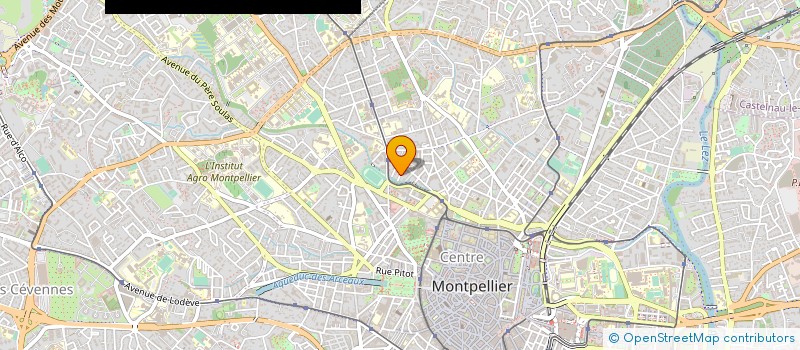 localisation de l'entreprise INSERT JEUNES  MONTPELLIER