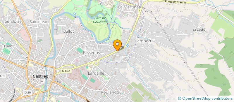 localisation de l'entreprise INSERT SOLUTIONS ACI à CASTRES