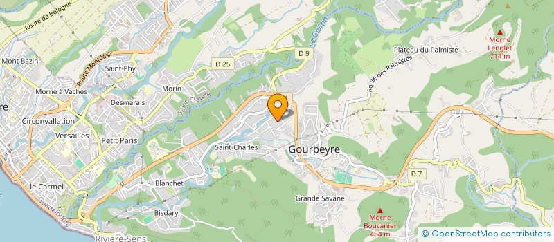 localisation de l'entreprise INSERT'SPORT à GOURBEYRE