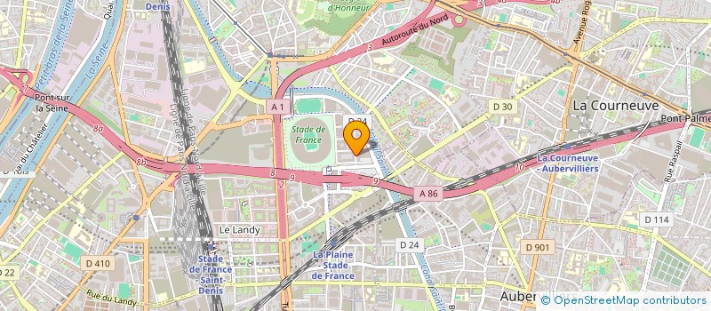 localisation de l'entreprise INSERTIA ACADEMIE à SAINT-DENIS