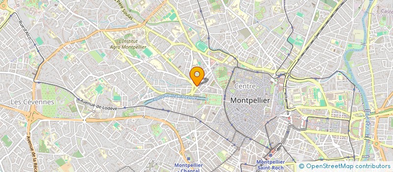 localisation de l'entreprise INSERTION 34 à MONTPELLIER