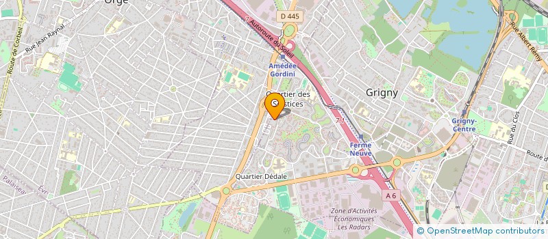 localisation de l'entreprise INSERTION DES JEUNES à GRIGNY