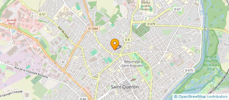 localisation de l'entreprise INSERTION DU PAYS ST QUENTINOIS à SAINT-QUENTIN
