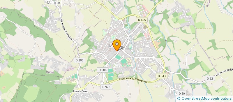 localisation de l'entreprise INSERTION EMPLOI BEARN ADOUR à MORLAAS