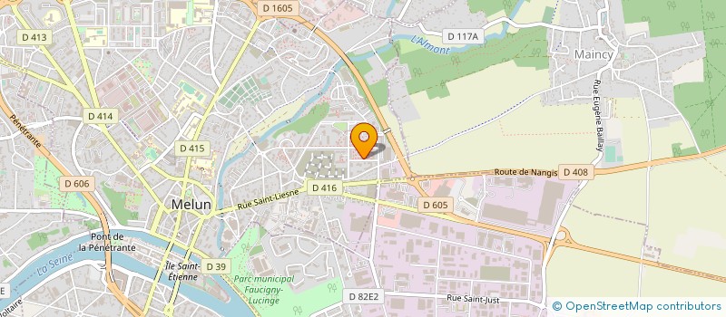 localisation de l'entreprise INSERTION ET DEVELOPPEMENT à LA ROCHETTE