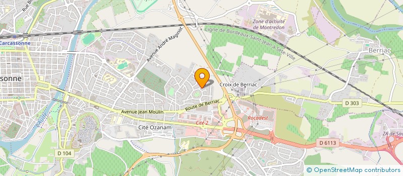localisation de l'entreprise INSERTION ET LUTTE CONTRE L'ILLETRISME à CARCASSONNE