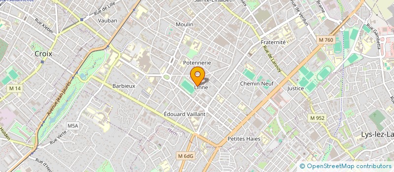 localisation de l'entreprise INSERTION PAR L'ECONOMIE SOCIALE à ROUBAIX