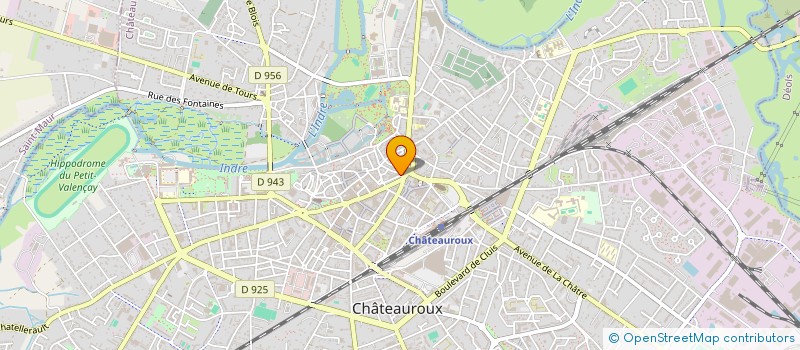 localisation de l'entreprise INSERTIS BUSINESS SCHOOL à CHATEAUROUX