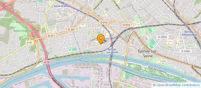 localisation de l'entreprise INSERYU à EPINAY-SUR-SEINE