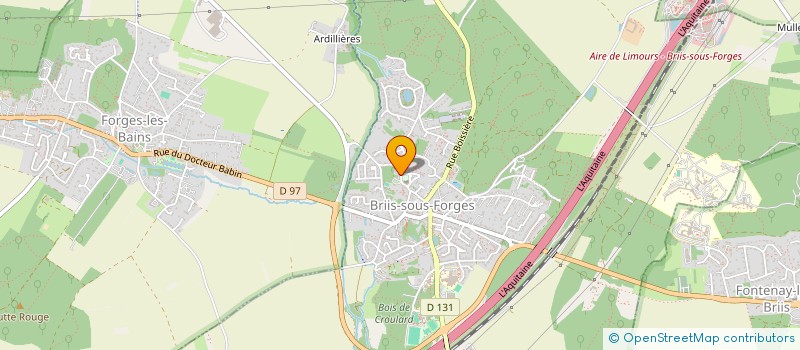 localisation de l'entreprise INSIDE à BRIIS-SOUS-FORGES