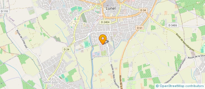 localisation de l'entreprise INSIDE EXPERIENCE  LUNEL