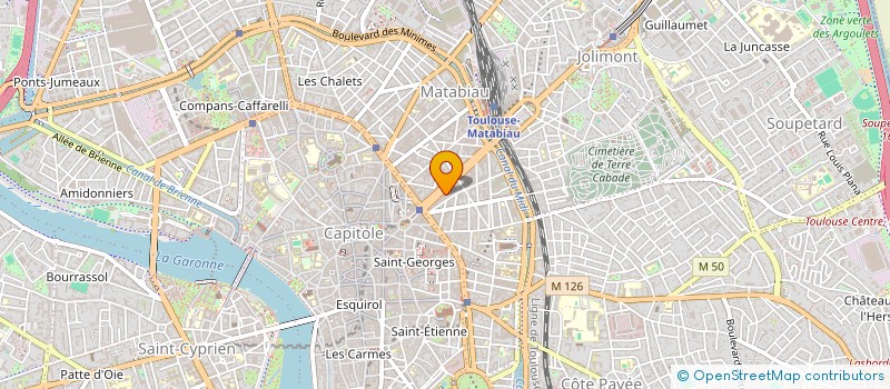 localisation de l'entreprise INSIDE GROUP à TOULOUSE