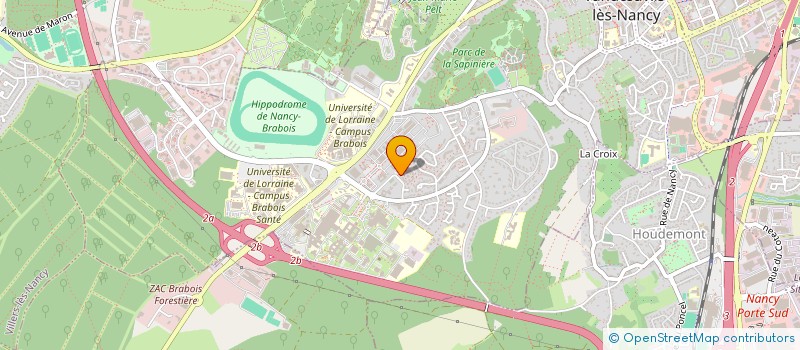 localisation de l'entreprise INSIDE PHOTOGRAPHY  VANDUVRE-LES-NANCY