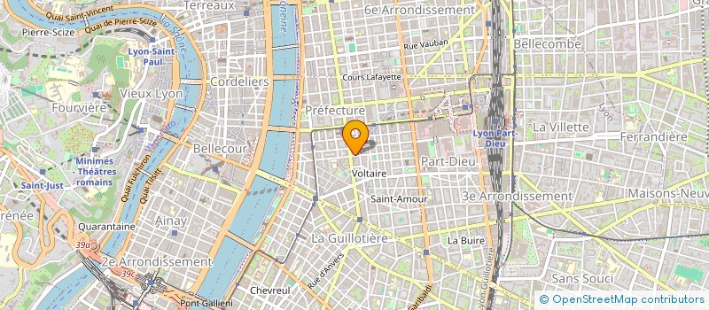 localisation de l'entreprise INSIDE STAFFING BY ADEQUAT 128  LYON