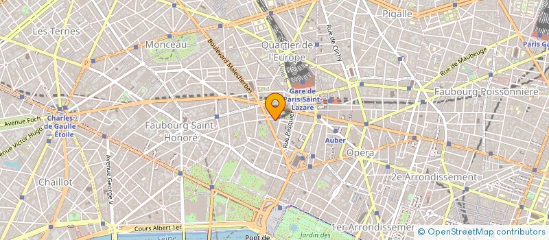 localisation de l'entreprise INSIDE STAFFING BY ADEQUAT 134  PARIS