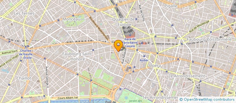 localisation de l'entreprise INSIDE STAFFING BY ADEQUAT 136  PARIS