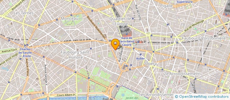 localisation de l'entreprise INSIDE STAFFING BY ADEQUAT 153  PARIS