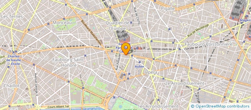 localisation de l'entreprise INSIDE STAFFING BY ADEQUAT 213  PARIS