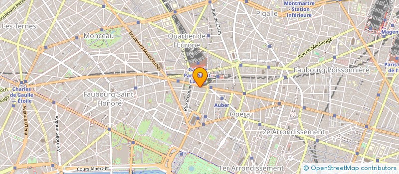 localisation de l'entreprise INSIDE STAFFING BY ADEQUAT 218  PARIS