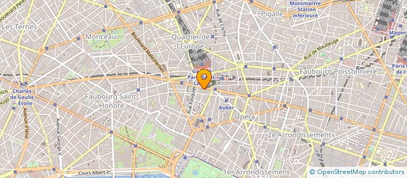 localisation de l'entreprise INSIDE STAFFING BY ADEQUAT 233  PARIS