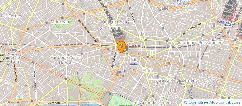 localisation de l'entreprise INSIDE STAFFING BY ADEQUAT 235  PARIS