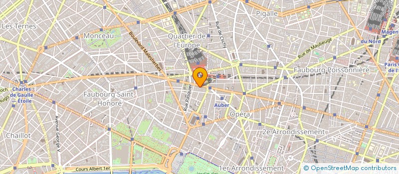 localisation de l'entreprise INSIDE STAFFING BY ADEQUAT 237  PARIS