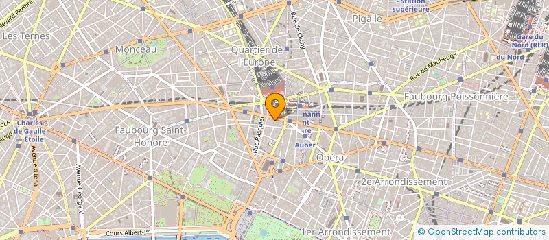 localisation de l'entreprise INSIDE STAFFING BY ADEQUAT 268  PARIS