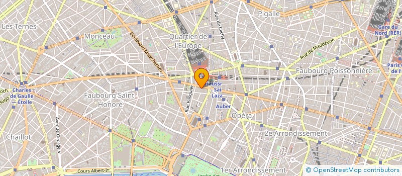 localisation de l'entreprise INSIDE STAFFING BY ADEQUAT 305  PARIS