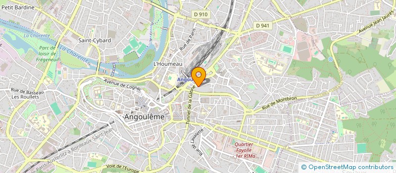 localisation de l'entreprise INSIDE THERAPEUTICS à ANGOULEME