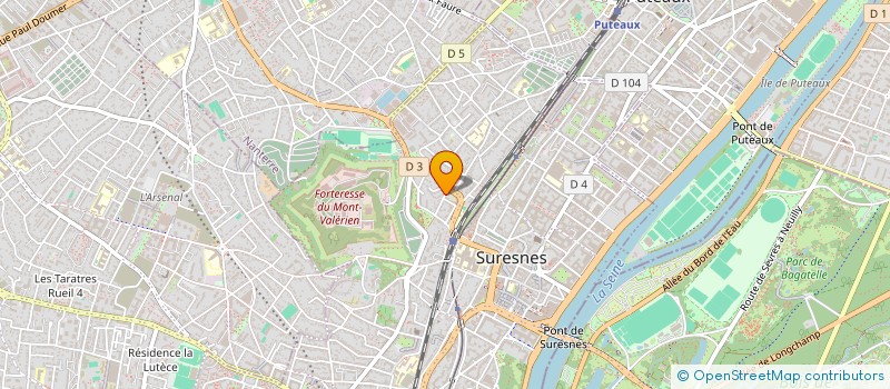 localisation de l'entreprise INSIDE VALUE à SURESNES