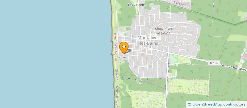 localisation de l'entreprise INSIDER MOBILITES  VENDAYS-MONTALIVET