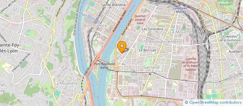 localisation de l'entreprise INSIDERS  LYON