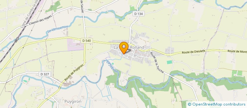 localisation de l'entreprise INSIEME  LA BATIE-ROLLAND