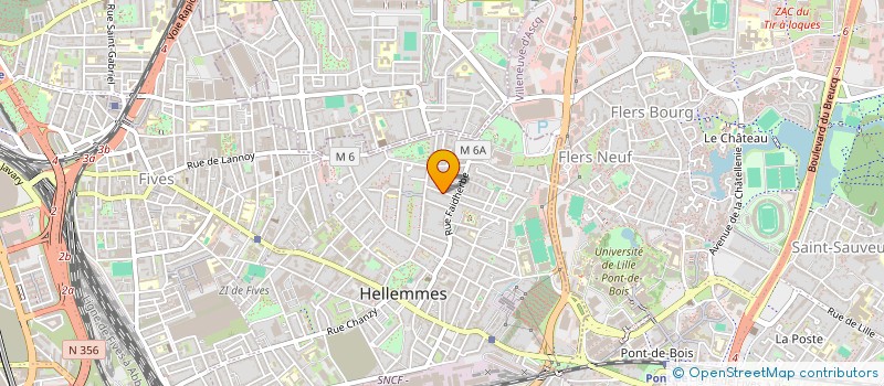 localisation de l'entreprise INSIEME A TAVOLA (ENSEMBLE A TABLE) à LILLE