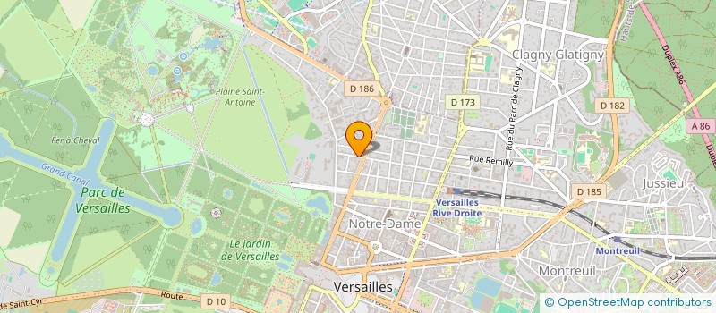 localisation de l'entreprise INSIEME IMMOBILIER 1 à VERSAILLES