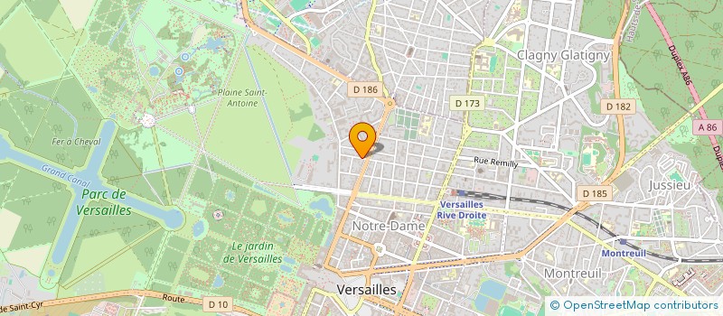 localisation de l'entreprise INSIEME IMMOBILIER 2 à VERSAILLES