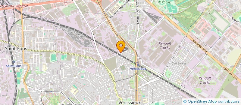 localisation de l'entreprise INSIGHT à VENISSIEUX