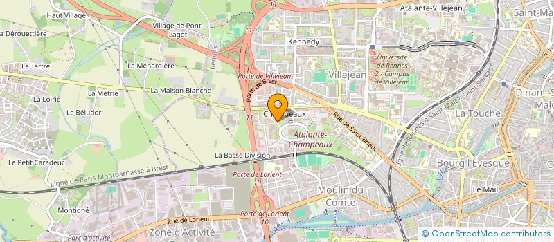 localisation de l'entreprise INSIGHT BIOSOLUTIONS  RENNES