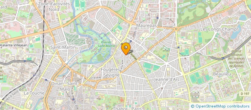 localisation de l'entreprise INSIGHT DAF  RENNES