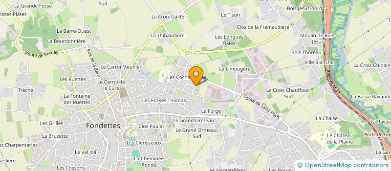 localisation de l'entreprise INSIGHT DEVELOPPEMENT TOURS  FONDETTES