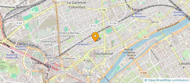 localisation de l'entreprise INSIGHT EDGE CORP à COURBEVOIE
