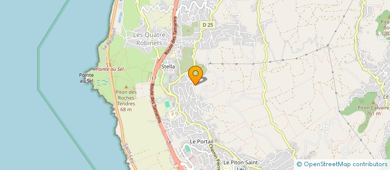 localisation de l'entreprise INSIGHT REUNION  SAINT-LEU